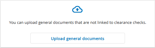 General documemt upload feature