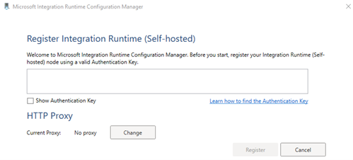 The integration runtime configuration manager interface